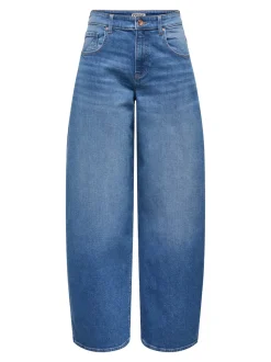 ONLTAMY Wysoka talia Krój baryłkowaty Jeans