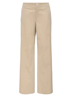 ONLTANNY Krój wide leg Spodnie chino