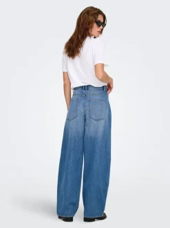 ONLTAYLOR Wysoka talia Krój baryłkowaty Jeans