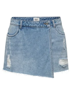 ONLTEXAS Jeans Spódnica jeansowa Krótka spódnica