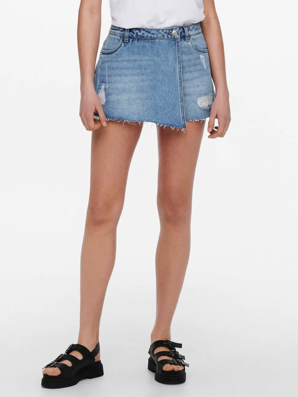 ONLTEXAS Jeans Spódnica jeansowa Krótka spódnica