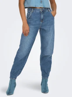 ONLTROY Wysoka talia Krój carrot Do kostek Jeans