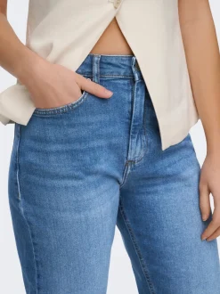 ONLVENEDA Wysoka talia Krój mom Jeans