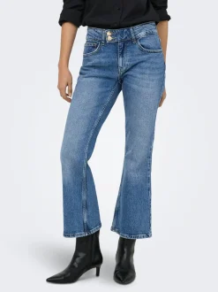 ONLVIOLET Wysoka talia Krój flared Do kostek Jeans