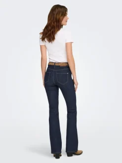 ONLWAUW Wysoka talia Krój flared Jeans