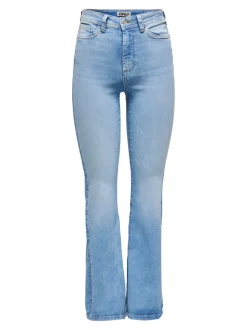 ONLWAUW Wysoka talia Krój flared Jeans