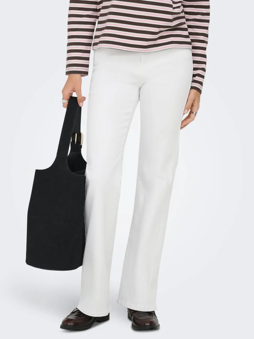 ONLWAUW Wysoka talia Krój flared Jeans