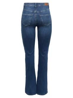 ONLWAUW Wysoka talia Krój flared Jeans
