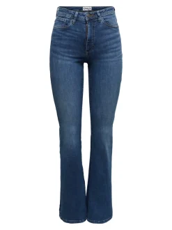ONLWAUW Wysoka talia Krój flared Jeans