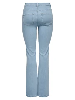 ONLWAUW Wysoka talia Krój flared Jeans
