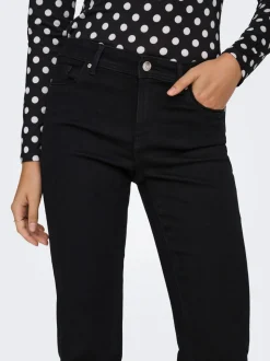 ONLWOW Średnia talia Krój flared Jeans