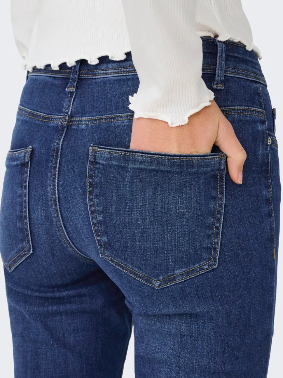 ONLWOW Średnia talia Krój skinny Jeans