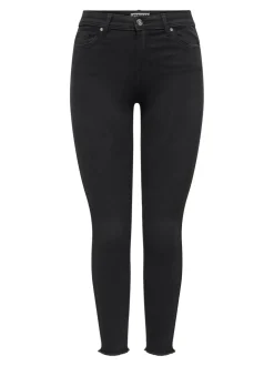 ONLWOW Średnia talia Krój skinny Do kostek Jeans