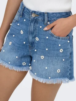ONLZUMA Średnia talia Krój regularny Jeansowe szorty