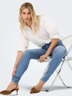 ONPAOLA Wysoka talia Krój skinny Jeans