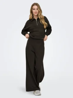 ONPLOUNGE Krój wide leg Spodnie dresowe