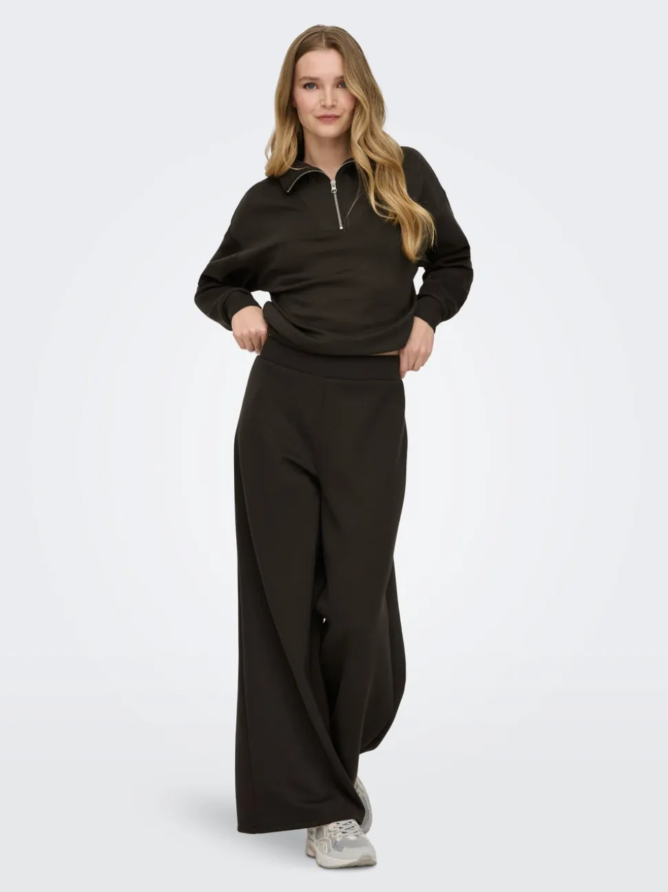 ONPLOUNGE Krój wide leg Spodnie dresowe