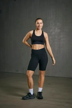 ONPNOON Wysoka talia Krój slim Krótkie spodnie miejskie