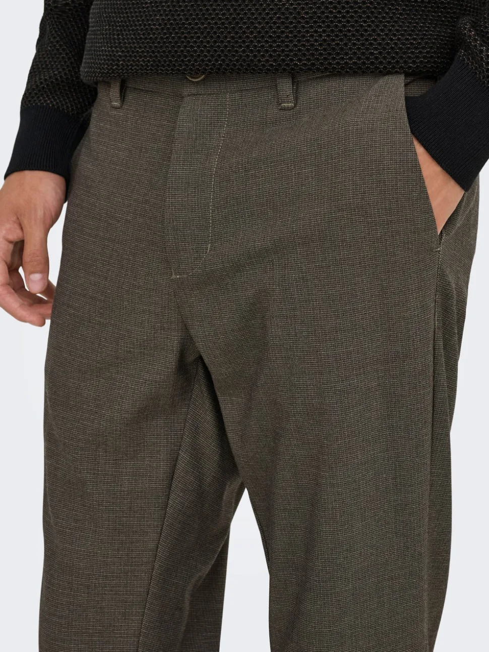 ONSBRAD Krój slim Spodnie