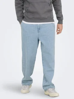 ONSDANI Średni stan Szeroki krój - przycięty Jeans