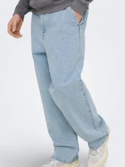 ONSDANI Średni stan Szeroki krój - przycięty Jeans