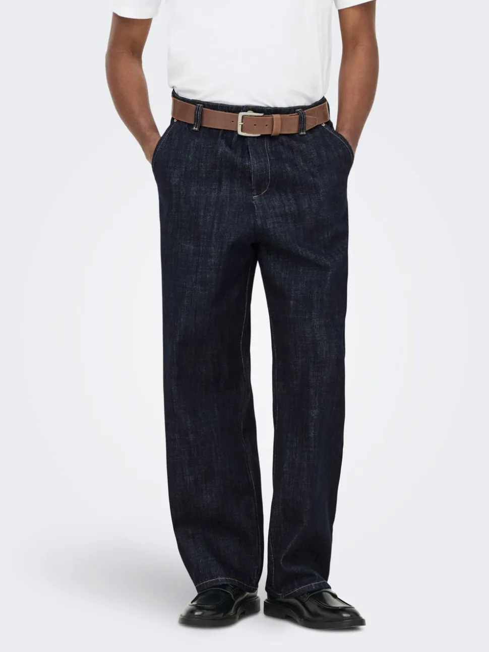 ONSDANI Średni stan Szeroki krój - przycięty Jeans