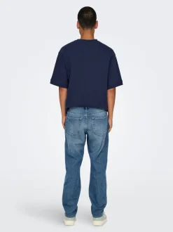 ONSEDGE Średnia talia Krój prosty Jeans