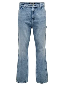 ONSEDGE Średnia talia Krój prosty Jeans