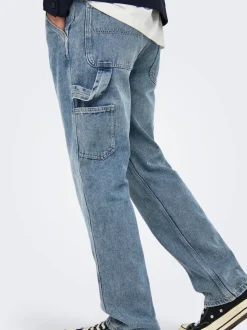ONSEDGE Średnia talia Krój prosty Jeans