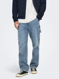 ONSEDGE Średnia talia Krój prosty Jeans