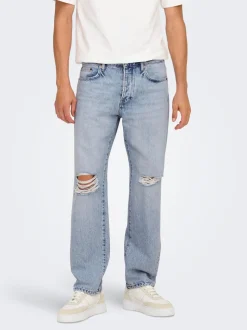 ONSEDGE Średnia talia Krój prosty Jeans