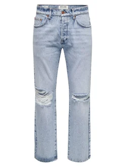 ONSEDGE Średnia talia Krój prosty Jeans