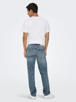ONSEDGE Średnia talia Krój prosty Jeans