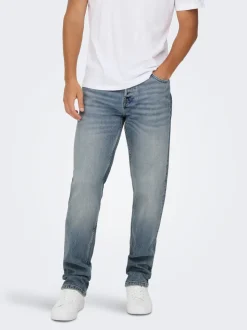 ONSEDGE Średnia talia Krój prosty Jeans