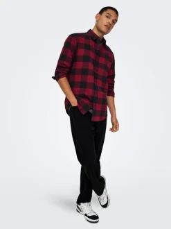 ONSEDGE Średnia talia Krój prosty Jeans