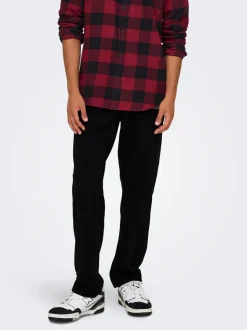 ONSEDGE Średnia talia Krój prosty Jeans