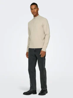 ONSEDGE Średnia talia Krój prosty Jeans