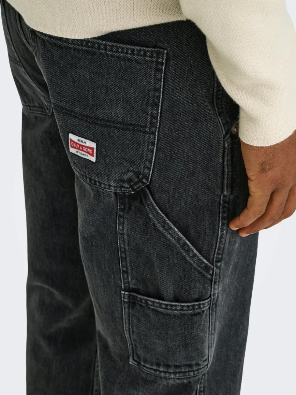 ONSEDGE Średnia talia Krój prosty Jeans