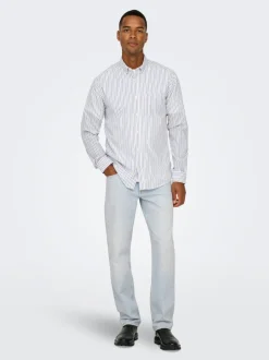 ONSEDGE Średnia talia Krój prosty Jeans