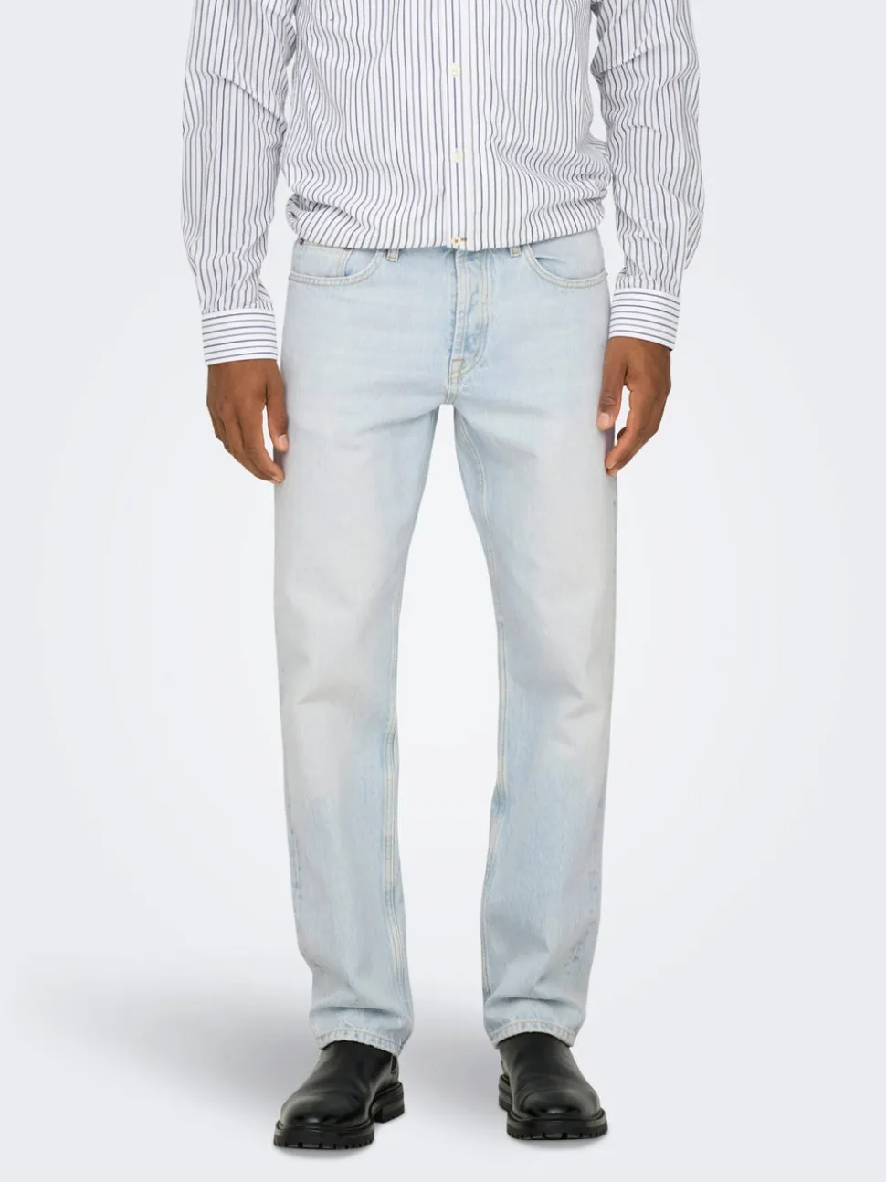 ONSEDGE Średnia talia Krój prosty Jeans