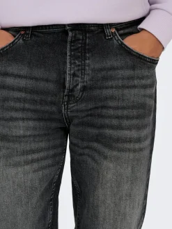 ONSEDGE Średnia talia Krój prosty Jeans