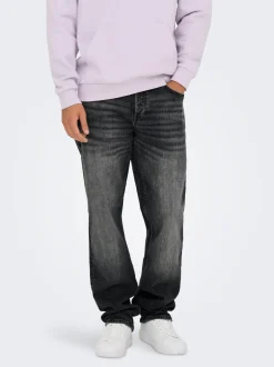 ONSEDGE Średnia talia Krój prosty Jeans