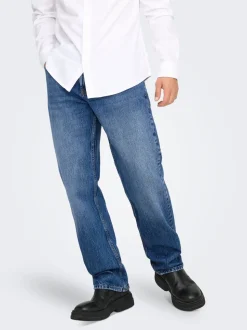 ONSEDGE Średnia talia Krój prosty Jeans