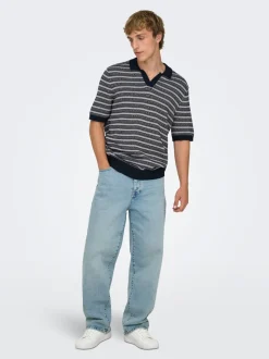 ONSFADE Średni stan Luźno dopasowane Strecth Jeans