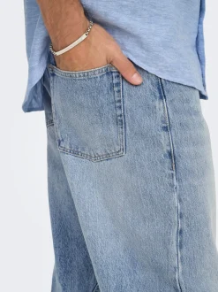 ONSFADE Średnia talia Luźno dopasowane Jeans