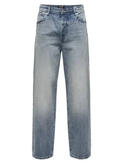 ONSFADE Średnia talia Luźno dopasowane Jeans