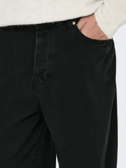 ONSFIVE Średni stan Krój baggy Jeans