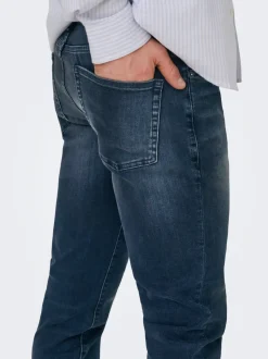 ONSLOOM Niski stan Krój slim Jeans