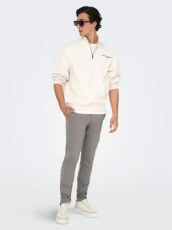 ONSMARK Krój slim Spodnie chino