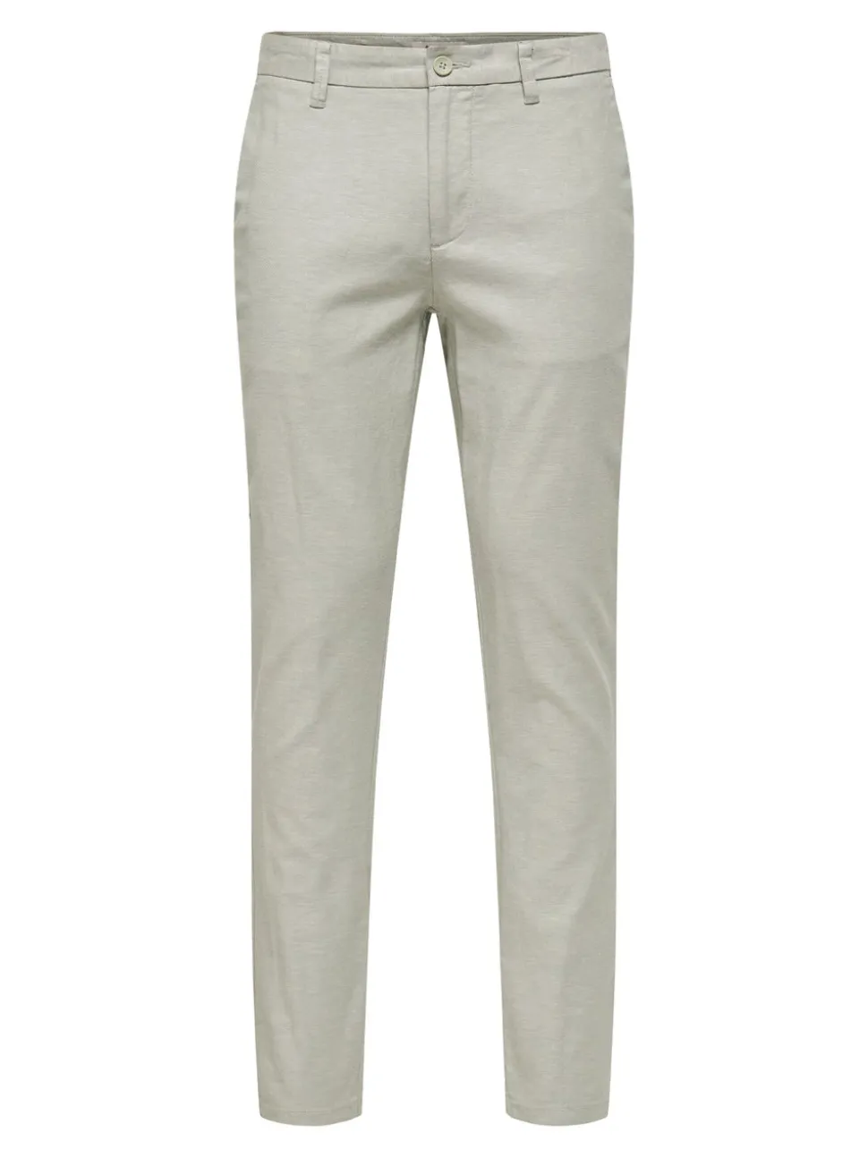ONSMARK Krój tapered Len Spodnie chino